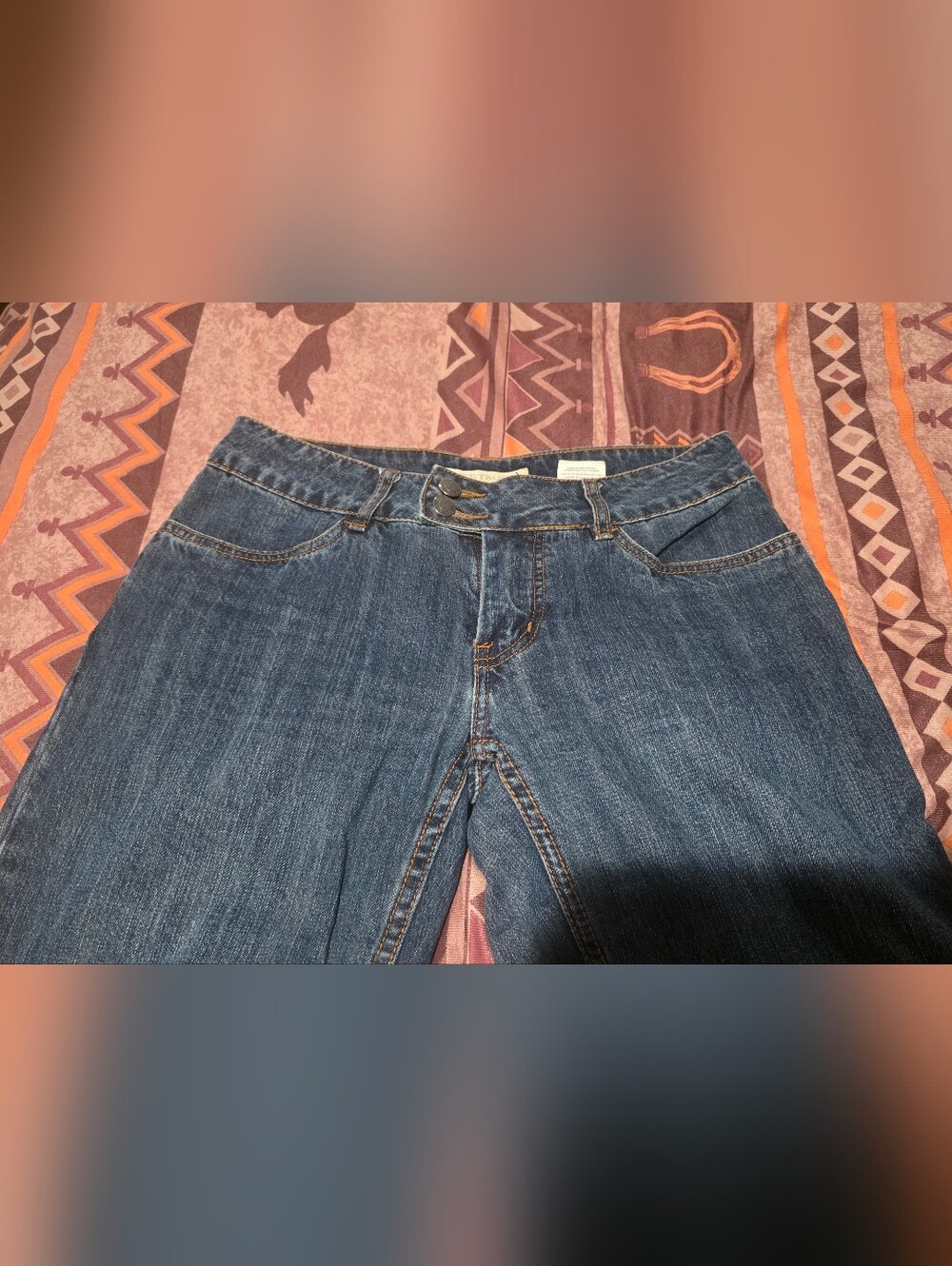 Women’s Dark Blue Denim Jeans - Classic High Waist